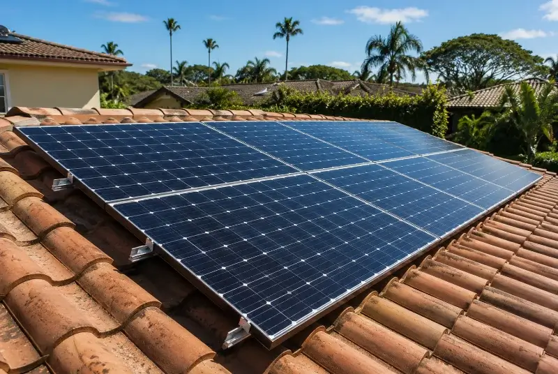 Installation de panneaux solaires à Saint-Uniac